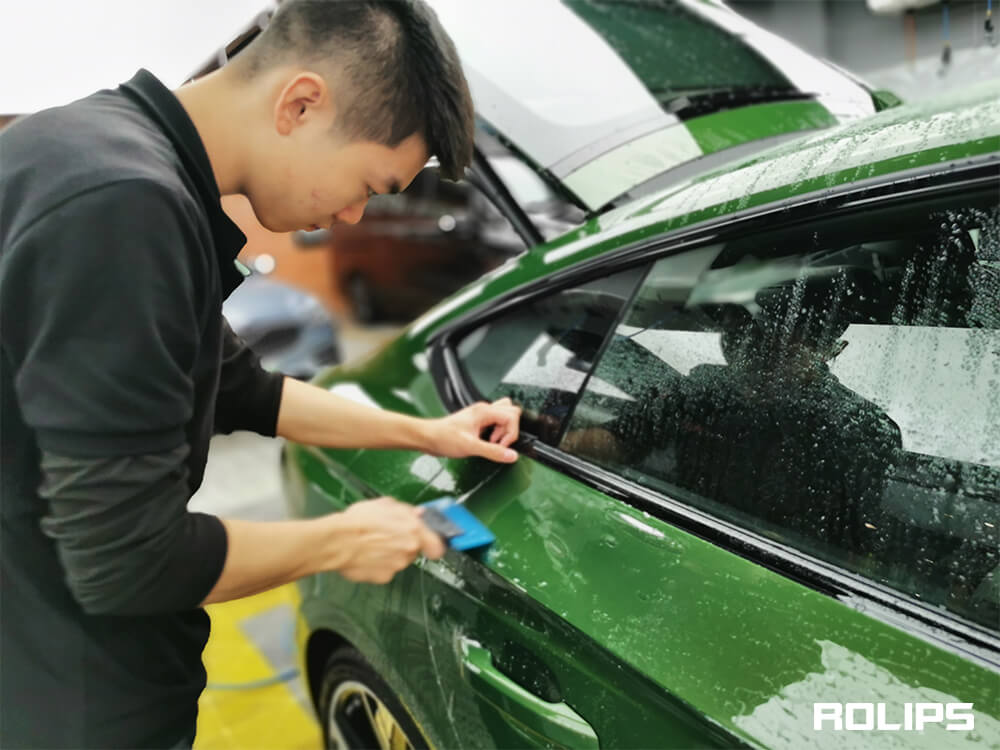 剛貼的隱形車衣可以直接跑高速么？多久可以行使？（1）
