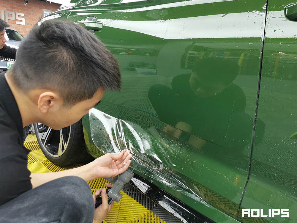 剛貼的隱形車衣可以直接跑高速么？多久可以行使？（4）